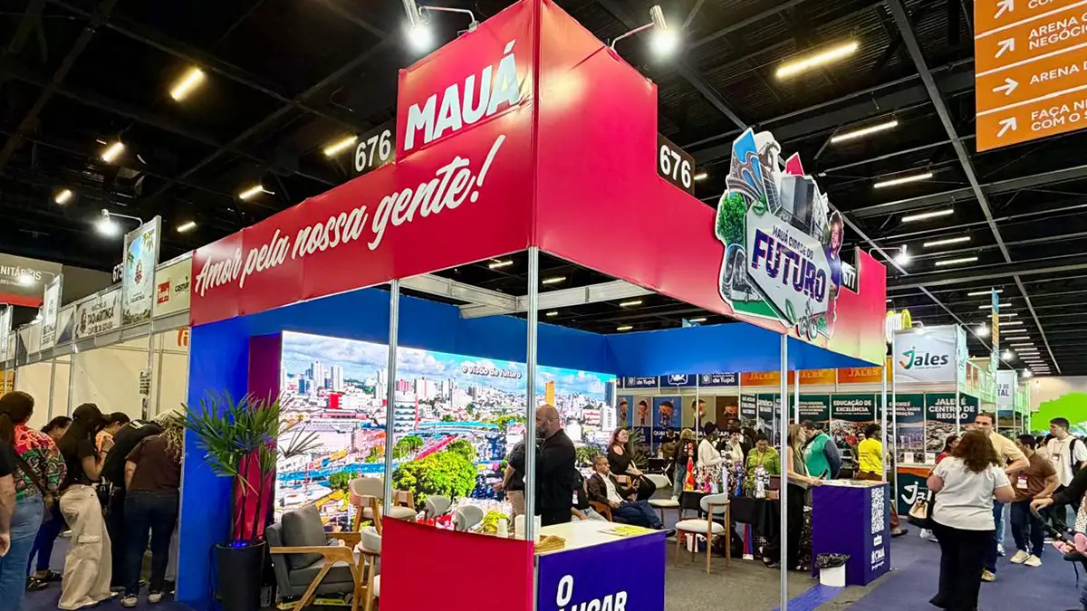 Estande de Mauá se destaca em feira empreendedora