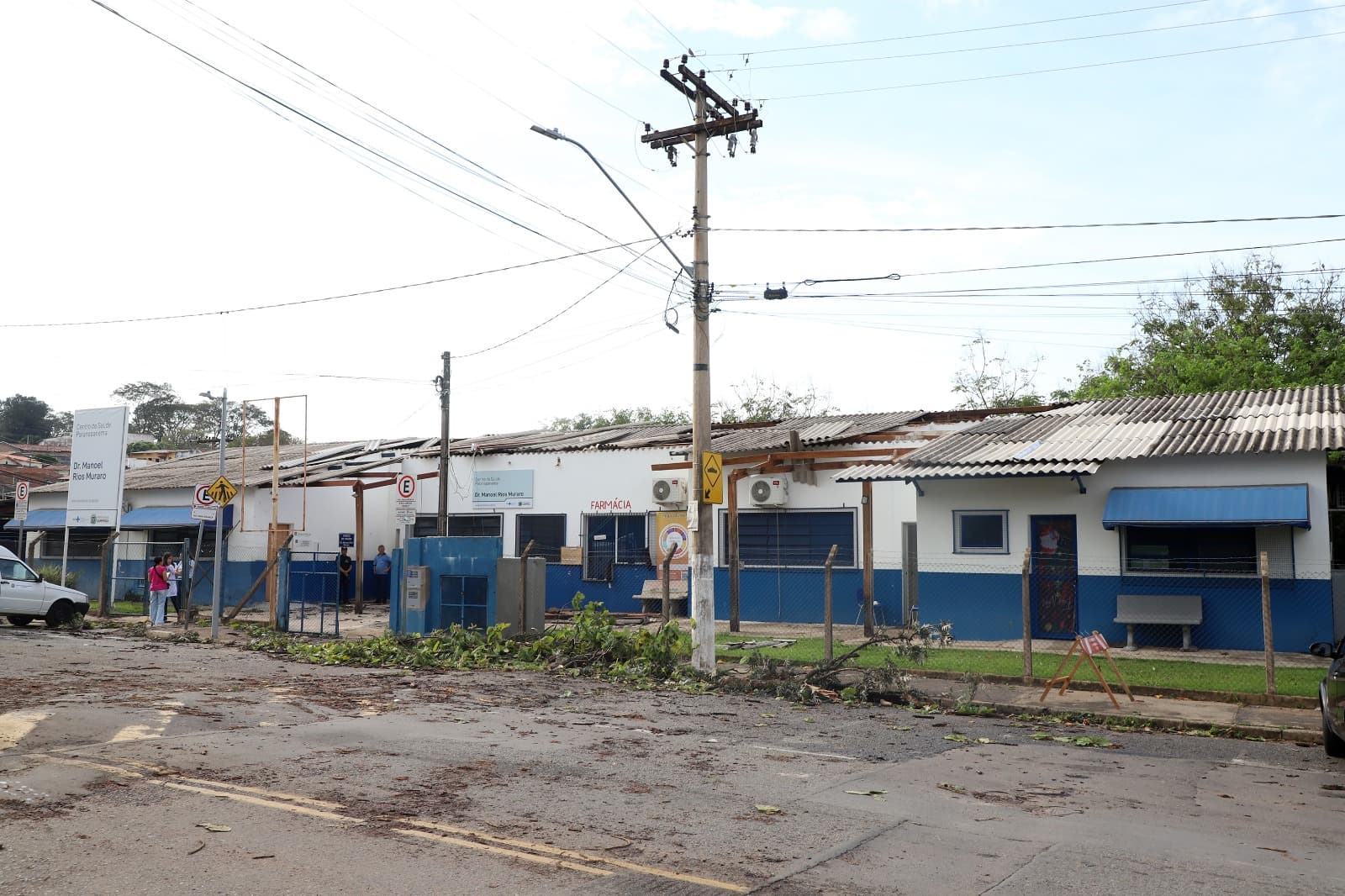Vandalismo atrasa reformas no Centro de Saúde