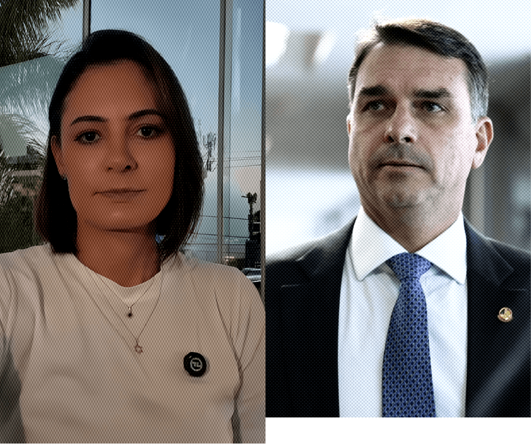 Michelle perdoa Flávio e prega união pelo bolsonarismo