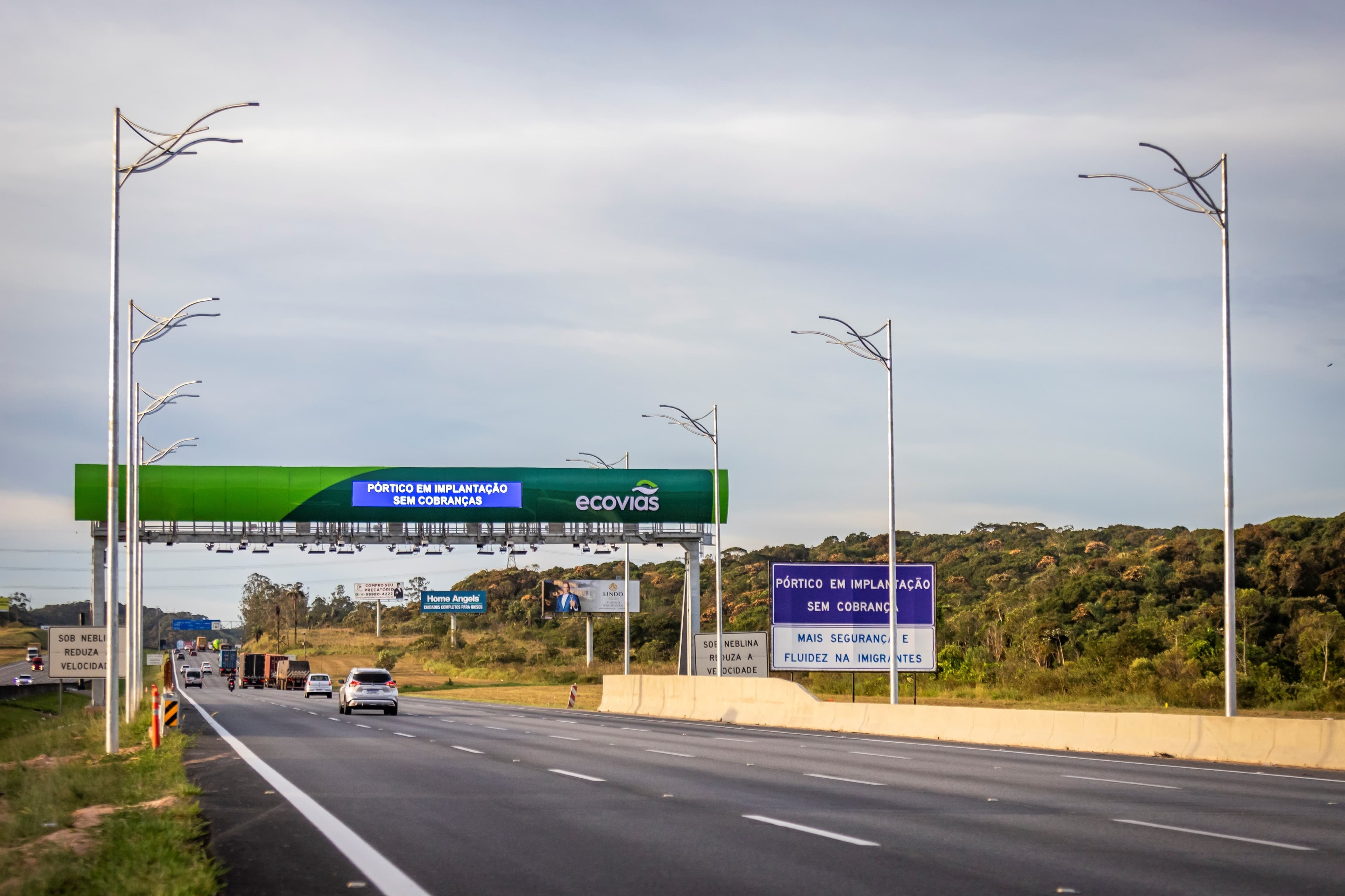 Pedágio eletrônico chega ao Sistema Anchieta-Imigrantes