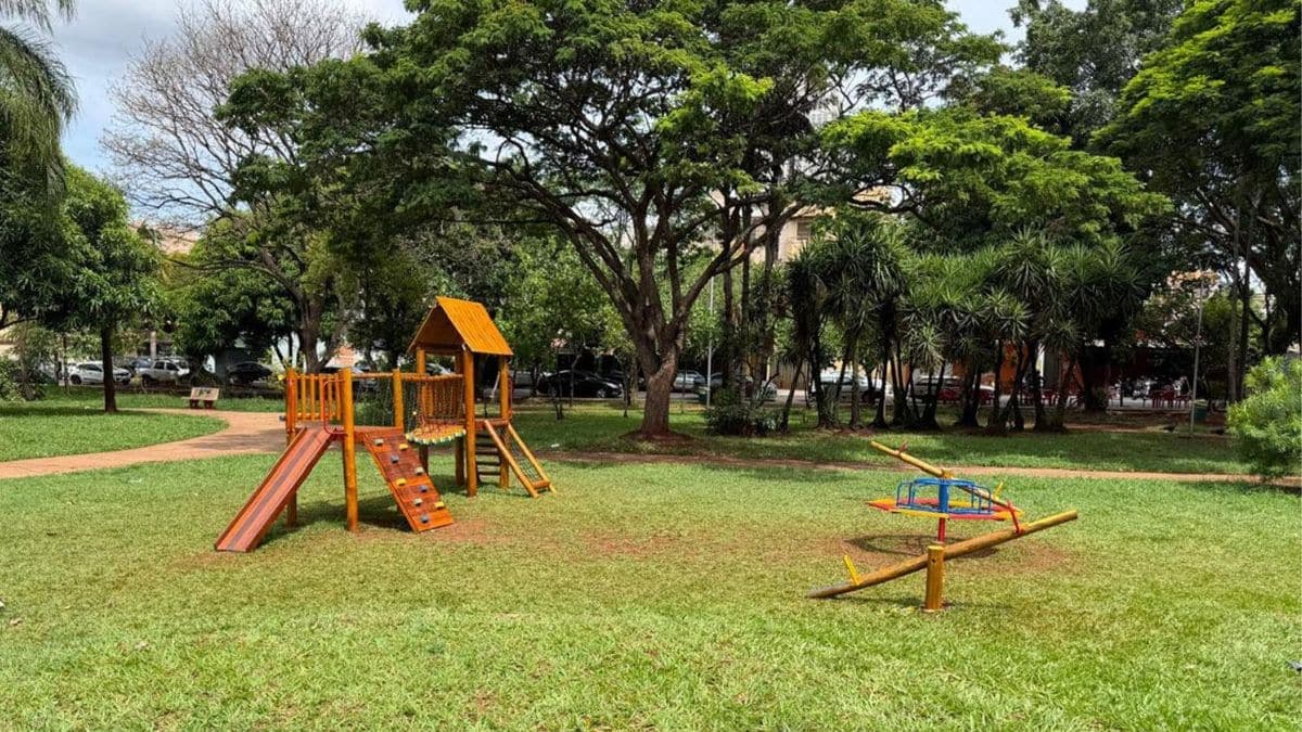 Ribeirão Preto ganha novos parquinhos públicos