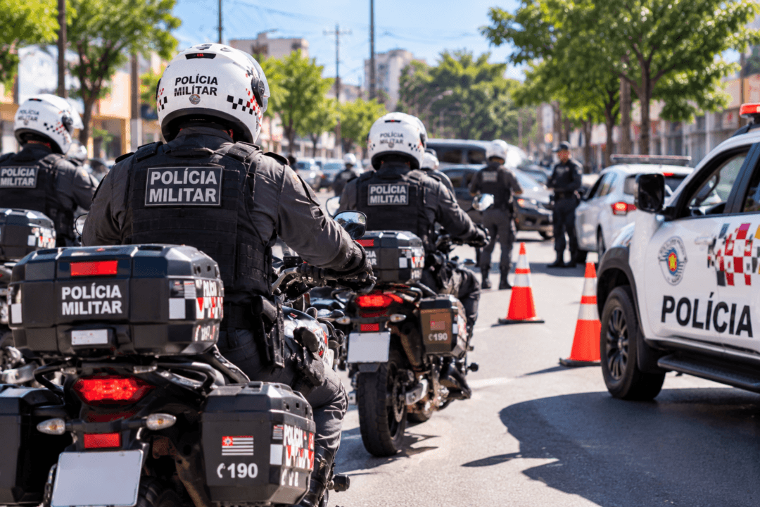 Polícia Militar realiza Operação Cavalo de Aço